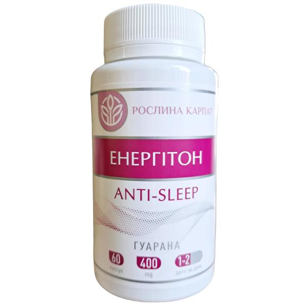 Енергітон Гуарана Anti-sleep Рослина Карпат від сонливості та втомленості